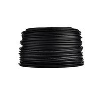 GatherTOOL 1Pc câble photovoltaïque 2.5mm2/4mm2/6mm2 câble d'alimentation Solaire Fil/câble TUV for Connexion de Panneaux PV Veste XLPE Noire (Length : 20M, Specification : AWG13-2.5mm2)