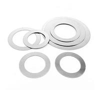 GatherTOOL 50pcs m3 à M25 din988 304 Rondelle Plate Ultra Mince en Acier Inoxydable Réglage du Joint Unique Ultra-Shim épais 0,1 0,2 0,3 mm (Inner Diameter : 50pcs M8x12x0.2)