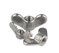 GatherTOOL Écrou Papillon en Acier Inoxydable 304 M4 M5 M6 M8 M10 M12 M14 M16 M20 M24 écrou Papillon Yuanbao vissé à la Main à Travers Le Trou écrous à Oreilles écrou Papillon (Color : M10 (3PCS))