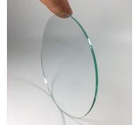 GatherTOOL Lentille en Verre Plat Rond Dia 55mm /65mm/ 75mm, for Lampe de Poche, Torche, pièces de Bricolage, Accessoires, tête de Phare en Verre, 1 pièce (Size : 75mm)