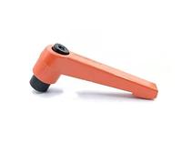 GatherTOOL Poignées de Serrage 1pc M4 M5 M6 M8 M10 M12 M16 Levier de poignée réglable FMALE FMALE Metal Bouth Nut Machinery (Color : Orange, Size : M16)