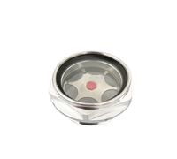 GatherTOOL Verre de Vue de Niveau d'huile en Alliage d'aluminium mâle, 1 pièce, M10 M12 M14 M16 M18 M20 M22 M24 M26 M27 M30 M33, fenêtre hexagonale for compresseur d'air (Size : M14x1.5)