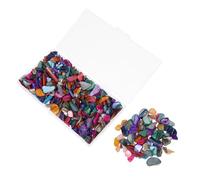 GATHINESS 1 Boîte Éclats de Coquillage Irréguliers pour Mosaïque Diy, Fragments Naturels Spéciale, Matériau Pratique et Facile à Utiliser pour Décoration Bougies et Artisanat