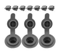 GATHINESS 10 Pièces Buse de Valve Gonflable TPU à Double Joint | Pièce de Rechange Légère pour Voyage, Réparation Rapide en Camping, pour Matelas et Coussins