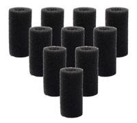 GATHINESS 10 Pièces Manchon de Protection pour Filtre Aquarium Éponge Noire | Mousse de Préfiltration, Réduit le Colmatage, Protège Alevins et Crevettes, Installation et Retrait Faciles