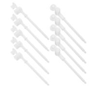 GATHINESS 100 Pièces Accessoire pour Moulin à Vent Léger en Plastique Blanc, Design Portable, pour Aventures en Plein Air et Jardins, Adapté à Tous Âges