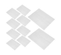 GATHINESS 100 Pièces Sachets Solubles PVA Légers pour Appâts de Pêche, Paquet de Rangement Faciles D'utilisation Adaptés à Tous Les Lieux de Pêche et Longues Sorties
