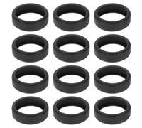 GATHINESS 14 Pièces Couvre-Roue de Valise, Protection Roues de Valise en Silicone Noir, Anti-Usure et Anti-Bruit, Diamètre 6,5-7cm, Épaisseur 1,2cm, pour Roues de Bagages