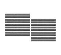 GATHINESS 18 Pièces Tiges de Graphite Conductrices pour Expériences Scientifiques et Laboratoire, Résistance Haute Température, Tailles Polyvalentes, Couleur Noire, Utilisation en Éducation