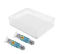 GATHINESS 1ensemble Boîte à Spécimens Transparente Grande pour Plantes et Insectes Kit Éducatif Entomologie avec Aiguilles Antirouille Mallette de Présentation pour Collection Scolaire