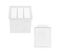 GATHINESS 1ensemble Moule Silicone Tiroir de Rangement pour Bijoux Flexible et Moule DIY pour Boîte Décorative et Organisateur de Bureau