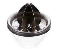 GATHINESS 1pièce Presse Fruit Manuel Inox Portable avec Bol de Stockage Grande Capacité Extracteur Jus Manuel Compact Acier Inoxydable pour Fruits et Agrumes Presse-agrumes de Voyage