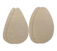 GATHINESS 2 Paires de Semelles Antidérapantes en Gel de Résine et Tendon de Bœuf pour Chaussures de Sport et Bottes D'hiver, Protection Adhésive pour Semelles Bruit