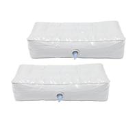 GATHINESS 2 Pièces Coussin de Siège Gonflable en PVC pour Kayak et Bateau, Épais, Pliable Valve de Gonflage Rapide, Imperméable, Pêche et L'aviron en Plein Air
