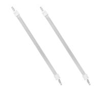 GATHINESS 2 Pièces Tube Chauffant Quartz Céramique Blanc pour Radiateur Électrique Compatibilité et Sécurité Renforcée, pour Chauffage Intérieur et Bureaux