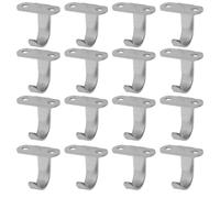 GATHINESS 20 Pièces Crochet de Plafond en Acier Inoxydable Argenté | Support Robuste, Installation Simple Vis, Usage Polyvalent pour Suspensions, Lustre et Balançoires