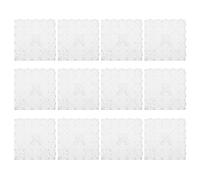 GATHINESS 20 Pièces Plaque de Filtration sous-Gravier pour Aquarium en Plastique Blanc, Résistante la Déformation Entretien Simple, pour Bac de Fond D'aquarium et Réservoir à Tortues