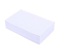 GATHINESS 200 Pièces Cartes Index Lignées en Papier Portable de Format Mini pour Matériel Scolaire, Bloc-notes de Poche Simple et Élégant, pour Prise de Notes et Préparation aux Examens
