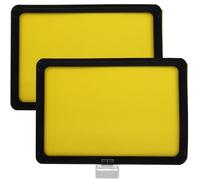 GATHINESS 2pcs Panneaux Indicateurs Magnétiques pour Étagère, Tableaux Blancs Effaçables à Sec en Plastique Abs, Faciles à Ranger, pour Magasin ou Boutique
