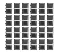 GATHINESS 30 Pièces Capuchon en Caoutchouc Noir pour Potentiomètre de Mixeur 4 Mm, Prise Confortable et Compatible Professionnel pour Performances Live et Configurations Dj
