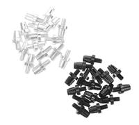 GATHINESS 32 Pièces Kit de Vis de Réglage du Frein de Vélo en Métal Noir et Argenté, Réponse Stable et Précision pour Freins de Vélo Tous Terrains et Toutes Conditions