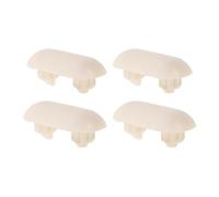 GATHINESS 4 Pièces Joint de Siège pour Salles de Bain Familiales pour Toilettes en Céramique de Toilette en Abs Blanc Bruit et Stabilité Améliorée