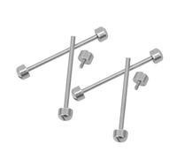 GATHINESS 4 Pièces Kit de Réparation Horlogère, Tiges de 20mm | Filetage et Embout Rainuré, Remplacement des Pièces Usées, pour Bracelets Cuir, Atelier ou Entretien Maison