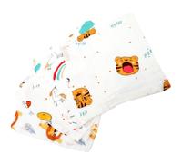 GATHINESS 4 Pièces Serviettes Coton pour Multifonctions Lavables Machine Absorbantes et Légères Lingettes Visage et Serviettes à Salive pour Tout-petits