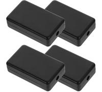 GATHINESS 4pièces Boîte de Jonction Plastique Étanche Coffret Projet Électrique Compact pour Câblage Extérieur et Intérieur Boîtes Dérivation Légères pour Installation Rapide et Sécurité