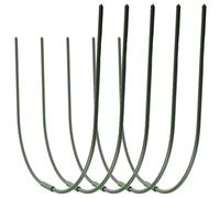 GATHINESS 5 Pièces Cadre Tunnel de Jardin Pliable en Plastique Vert, Robuste et Facile à Monter pour Poulailler, pour Installation DIY et Abri Poulet Sécurisé
