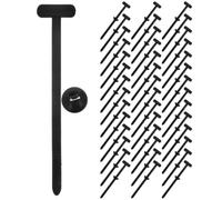 GATHINESS 50 Pièces Outil Attache de Câble en Nylon Noir Autobloquant Structure à Broche Sécurisée, sans Outil Requis, pour Câblage Voiture et Entretien Quotidien Intérieur