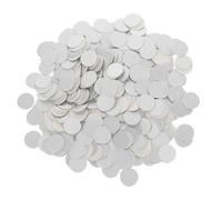 GATHINESS 500pcs Doublures de Bouchons D'étanchéité en Aluminium Argenté 28mm pour Bouteilles en Plastique et Céramique Joint Anti-fuite Facile à Utiliser pour Industrie Cosmétique