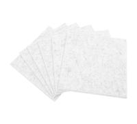 GATHINESS 6 Pièces Panneau Mémo en Feutre Blanc pour Dessins et Notes | Mural, Facile à Épingler, Accent Décoratif, pour Studio D’enregistrement et Salle de Réunion