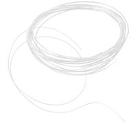 GATHINESS Accessoire Lunettes Blanc en Nylon Compact pour Réparation Facile de Cordons de Fixation sur Lunettes Demi-monture Adapté à L'entretien Quotidien