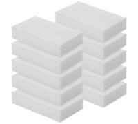 GATHINESS Accessoires Thermorétractables et Blocs d'Éponge Haute Densité 10 Éponges 10 X 6 X 2 CM pour Feutrage à L'Aiguille et Remplissage DIY Convient aux Loisirs Créatifs la Décoration