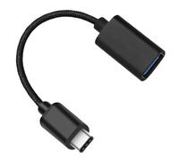 GATHINESS Adaptateur OTG Fonction Audio USB Type-c vers USB A Câble Solide en Alliage D'aluminium Utilisation Simple et Pratique pour Télécommande de Drone Modèle Air 2s
