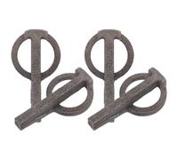 GATHINESS Assortiment de 4 Goupilles D'insertion en Acier pour Échafaudage, Dispositif de Retenue Flexible Compatible Éléments D'échafaudage