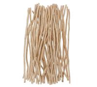 GATHINESS Bâtonnets Diffuseurs en Bois Beige 25cm Lot de 50 Pièces 50 Fragrance Volatile et Air Frais, Style Rustique Simple et Élégant pour Parfum Intérieur Naturel