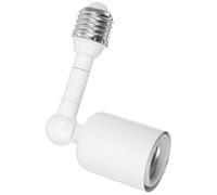 GATHINESS Blanc Minimaliste Douille Céramique Résistante la Chaleur Compatible Ampoule E27 pour Ventilateur Lumière Plafond Accessoires, pour Installation Plafond Encastré Sandales Femme