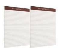 GATHINESS Bloc-notes à Feuilles Détachables en Papier pour Bureau et Réunions, 2 Packs pour Gestion des Tâches et Planification Structurée