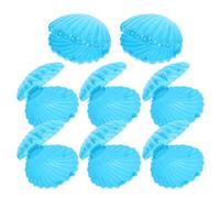 GATHINESS Boîte à Bonbons en Coquillage Plastique 8pcs, Légère et Portable, Design Élégant pour Rangement de Friandises et Bijoux Lors de Fêtes