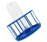 GATHINESS Bouteille d'eau pour Reptile, Gamelle pour Tortue, Distributeur d'eau Automatique en Abs Bleu, Grand Réservoir, pour Habitat de Reptile, Lézard