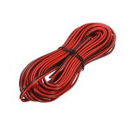 GATHINESS Câble D'extension pour Haut-parleur en Cuivre Tressé 20m, Câble Alimentation Audio pour Installation Sonore Domestique et Professionnelle