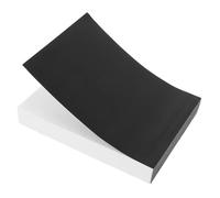 GATHINESS Carnet de Croquis Noir Mini à Feuilles Blanches Épaisses pour Dessin et Illusions Visuelles, Cahier à Rabat Adapté à L’Animation Défis Artistiques