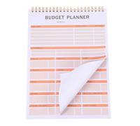 GATHINESS Carnet de Planification Budgétaire à Spirale Papier Anti-transfert pour Bureau et École, Organiseur Mensuel pour Gestion du Budget