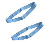GATHINESS Ceinture Péritonéale 2 Pièces en Caoutchouc Bleue Confortable et Lavable de Taille Adaptable pour Patients Péritonéaux pour Soins Médicaux