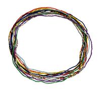 GATHINESS Chaîne de Corps Chic pour Femmes, 10pcs Perles Légères et Confortables, Ceinture Élastique en Perles pour Occasions Festives et Boîtes de Nuit