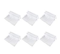 GATHINESS Clip pour Vitre D'aquarium en Acrylique 6pcs Support Stable pour Couvercle de Réservoir Empêchant Le Glissement Accessoires Aquarium