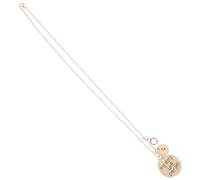 GATHINESS Collier en Alliage Or Pendentif Lettre et Cristaux, Présent D'encouragement Élégant pour Toute Personne Traversant des Moments Difficiles