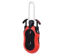GATHINESS Compteur de Coups de Golf, Compteur de Points, Mini Taille, Plastique Rouge, Chaîne Porte-clés, Conçu pour 2 Joueurs, Sports de Plein Air, Golfeurs